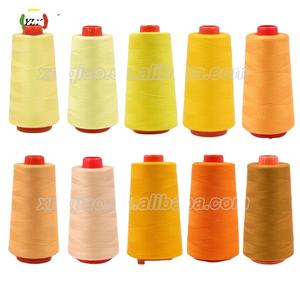 Vente en gros 402 <span class=keywords><strong>fil</strong></span> à coudre Hilo couleur unie teint <span class=keywords><strong>fil</strong></span>é 100% <span class=keywords><strong>fil</strong></span> de polyester avec différentes couleurs 40/2 <span class=keywords><strong>fil</strong></span> à coudre en polyester - Product Image 5