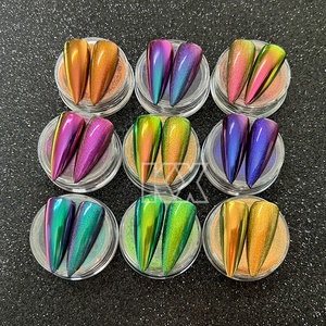 Optique Variable Caméléon Fard À Paupières Pigment Changement De Couleur Shimmer Duochrome Mica Aquarelle Peinture Encre Multichrome <span class=keywords><strong>Poudre</strong></span> - Product Image 5