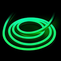 Lampu Strip LED Neon Multiwarna, Lampu Tali Neon Silikon yang Dapat Dibengkokkan, Putih Hangat Merah Biru Oranye untuk Dekorasi Dinding Tanda Neon Kustom