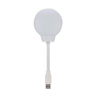 Lampe de chevet USB transfrontalière en forme de lune, veilleuse à commande vocale et à induction, petite lampe de table pour chambre à coucher