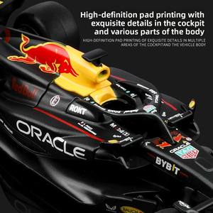 نموذج سيارة سباق F1 RB19 من السبائك المصبوبة، لعبة سيارة للأطفال، هدية عالية الجودة بنسبة 1:43 - Product Image 4