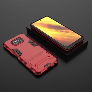 Per Xiaomi <span class=keywords><strong>Poco</strong></span> <span class=keywords><strong>X3</strong></span> NFC PC + TPU Antiurto Custodia protettiva con Supporto - Product Image 2