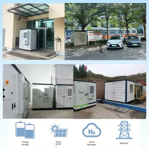ตู้เก็บพลังงาน 100KWH 215KWH แบตเตอรี่ลิเธียมไอรอนฟอสเฟต ตู้ ESS 50KW 100KW พร้อมอินเวอร์เตอร์ PCS ในตัว - Product Image 2