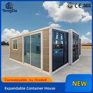 Casas Económicas Prefabricadas para Turismo de Montaña, Casa Contenedor Expandible Móvil para 3, 4 o 5 Dormitorios y Baño - Product Image 1