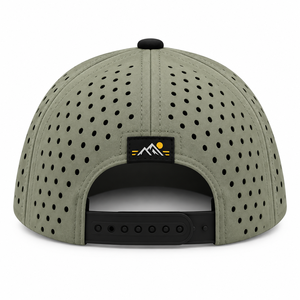 Gorra Deportiva de 5 Paneles con Visera Curva, 100% Poliéster, OEM ODM, con Parche de PVC Personalizado, Impermeable, con Cierre a Presión - Product Image 4