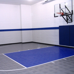 Dalles <span class=keywords><strong>de</strong></span> sol modulaires en PP pour terrain <span class=keywords><strong>de</strong></span> basketball intérieur, revêtement <span class=keywords><strong>de</strong></span> sol sportif pour terrain <span class=keywords><strong>de</strong></span> basketball intérieur, réduction du bruit, antidérapant - Product Image 3