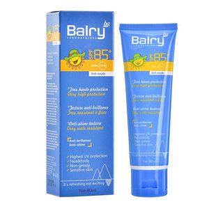 <span class=keywords><strong>Protector</strong></span> <span class=keywords><strong>Solar</strong></span> Balry de 80 ml, Venta al por Mayor, el Más Vendido, FPS 85, <span class=keywords><strong>Anti</strong></span>-<span class=keywords><strong>Brillo</strong></span>, Hidratante, Protección UV, Crema <span class=keywords><strong>Solar</strong></span> con Baba de Caracol - Product Image 1