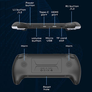 Project <span class=keywords><strong>X</strong></span> Reproductor de juegos portátil Pantalla IPS de 4,3 pulgadas Reproductor de videojuegos portátil Consola de juegos HD - Product Image 6