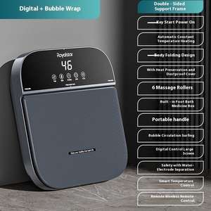 Système de chauffage circulant, bain de pieds, machine à faire tremper les pieds, masseur de pieds et appareil de massage - Product Image 6