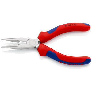 Pince à bec rond KNIPEX 25 05 140 avec coupe latérale (pince radio) avec poignées - Product Image 2