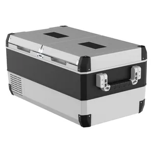 Congelatore portatile per auto con compressore a doppia zona a raffreddamento rapido da 95 litri più venduto