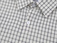 Benutzer definierte Siebdruck Logo Boxy Retro T-Shirt Plaid Shirt Schwere Herren gestreifte bedruckte Bottom-up Polo Karierte Shirts für Männer