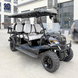 Voiture de golf électrique CAMP à <span class=keywords><strong>prix</strong></span> abordable, <span class=keywords><strong>4</strong></span> roues, <span class=keywords><strong>4</strong></span>+2 <span class=keywords><strong>places</strong></span>, avec batterie au lithium, buggy de golf surélevé, pour le tourisme - Product Image 3