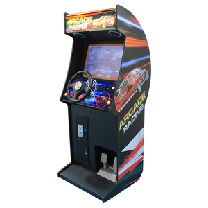 Đồng tiền hoạt động <span class=keywords><strong>Arcade</strong></span> đua xe trò chơi máy lái xe Mô phỏng trò chơi video cho công viên giải trí - Product Image 3