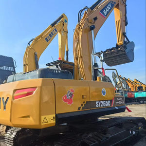 รถขุดไฮดรอลิกตีนตะขาบ SANY SY265C รุ่นปี 2022 น้ำหนัก 26.5 ตัน ผลิตในประเทศจีน พร้อมมอเตอร์ เกียร์ และปั๊มของแท้ - Product Image 1