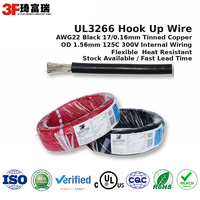 Fil de connexion UL3266 20AWG XLPE 125C 300V sans halogène, en cuivre étamé, pour alimentation des appareils électroménagers
