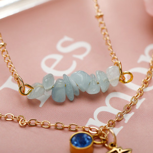 สร้อยคอ12<span class=keywords><strong>ราศี</strong></span>สำหรับผู้หญิง12กลุ่มกลุ่มดาวนำโชคประดับด้วยหินอเมทิสต์เครื่องประดับสำหรับวันเกิดพร้อมการ์ดกระดาษแข็ง - Product Image 2