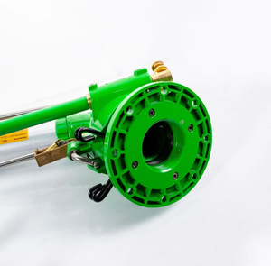 Aspersor de agua de lluvia con accionamiento de engranajes 360, distancia de disparo de 53m, engranaje helicoidal ajustable, sistema de riego agrícola, rociador de pistola rociadora - Product Image 4