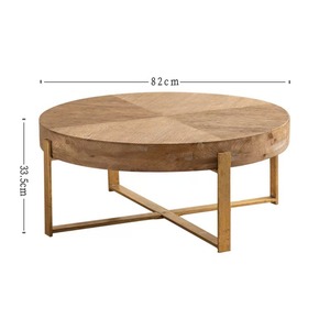 <span class=keywords><strong>Table</strong></span> <span class=keywords><strong>basse</strong></span> moderne en bois massif silencieuse et élégante pour salon, mobilier créatif, durable et écologique - Product Image 3