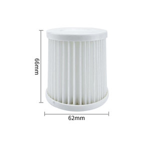 XJC-Y010 A020 <b>Vacuum</b> Filter Cartridge 62mm x 66mm Fiber Replacement Part for <b>Handheld</b> Cleaner Home Use - Product Image 1