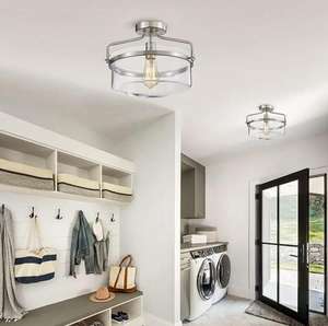 Zeal Lighting Nordic Modern LED Lámpara de techo Nuevo diseño Base de acero Venta directa de fábrica para uso en dormitorio y comedor - Product Image 5