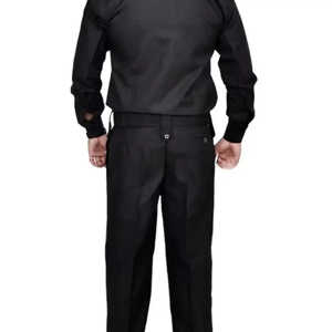 Uniforme de Guardia de Seguridad Negro para Hombre, Conjunto de Camisa Táctica Transpirable de Poliéster para Uso de Guardia - Product Image 4