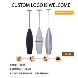 Mousseur à <span class=keywords><strong>lait</strong></span> <span class=keywords><strong>Nespresso</strong></span> personnalisé avec logo, haute puissance, portable, en alliage d'aluminium et PP, écologique, pour café et latte - Original - Product Image 6