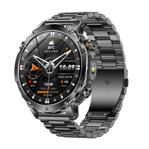 Reloj Inteligente AK106 de Fábrica Directa con Batería Grande de 1400 mAh, Pantalla HD de 1.7 Pulgadas, Reloj Inteligente Resistente para Senderismo al Aire Libre y Zonas Silvestres - Product Image 1