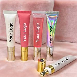 Aceite Labial en Tubos Exprimibles <span class=keywords><strong>de</strong></span> 15ml, Libre <span class=keywords><strong>de</strong></span> Crueldad Animal, Marca Privada, Hidratación Profunda, Sabor a Frutas, Brillo Labial Voluminizador, Venta al Por Mayor - Product Image 1