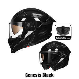 Casco de Motocicleta Modular de Doble Lente con Certificación <span class=keywords><strong>DOT</strong></span>, ABS, Integral, Abatible, Accesorios para Motociclistas - Product Image 2