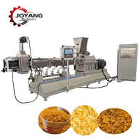 Ligne de production automatique de gâteaux de riz, ligne de traitement de riz enrichi, extrudeuse à double vis, prix usine
