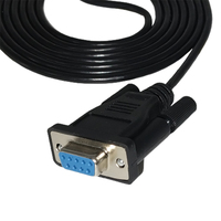 Cable Serial DB9 RS232 de 9 Pines Hembra a Conector de Audio TRRS Macho de 3.5mm, Cable Adaptador para Control de TV y Proyector