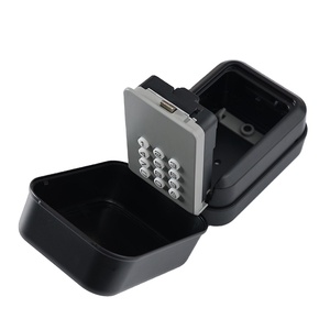Boîte de sécurité électronique murale avec contrôle par application TTLock, coffre-fort de rangement dissimulé, serrure de sécurité, coffre-fort à code numérique, boîte à clés intelligente - Product Image 1