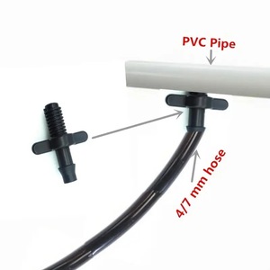 Conector de Tubería de PVC, Accesorio de Unión para Tubería de Riego, Conector de Manguera de 4/7 mm - Product Image 1
