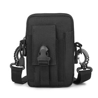 Sac banane tactique unisexe en tissu Oxford imperméable pour activités de plein air, idéal pour le camping, la course et la randonnée