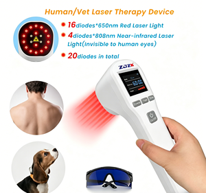 Dispositivo Laser LLLT Compatto e Portatile di Grado Medicale per la Riparazione dei Tessuti in caso di Ernia del Disco e Malattie Muscoloscheletriche da Lavoro - Product Image 1