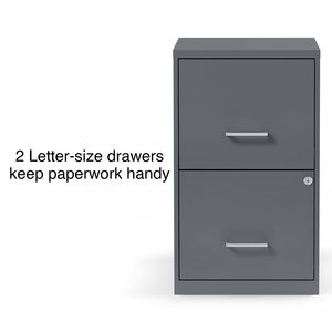 SENYU Vertical 2 Drawer Steel <b>Filing</b> <b>Cabinet</b> with Lockable Key <b>Lock</b> for Office Home Use Minimalist Design Commercial Furniture - Product Image 4