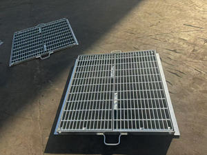 Nhà sản xuất chất lượng cao công nghiệp thép mạ kẽm Grating rãnh bìa với khung ngoài trời máng xối Bìa thép Grate - Product Image 2