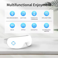 LJ Wholesale Eye Massager Beauty Wearable Mask with Music Heating Vibrating Technology for Fatigue Relief