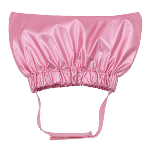 Chapeau de bain imperméable en tissu non tissé pour chats, avec protection pour les oreilles, plusieurs couleurs disponibles - Product Image 5