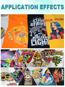 Adhesivo de poliuretano TPU blanco de alta calidad Hongcai, polvo suave, pegamento de fusión en caliente DTF para impresión de camisetas, Material de película PET - Product Image 4