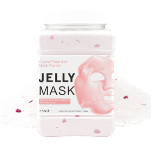 Mascarilla Facial de Rosa Orgánica Personalizada en Polvo, Mascarilla de Gel Natural Antiarrugas para Todo Tipo de Piel, Blanqueadora Facial, de Manos y Corporal, Unisex - Product Image 1