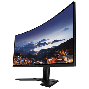 Giga G34WQC A 34 "นิ้ว144Hz 1ms (mprt) 3440x1440 VA 1500R จอแสดงผล90% DCI-P3โค้งจอภาพเกม HDR400 Giga - Product Image 3