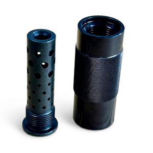 Piezas de Acero Inoxidable Mecanizadas por CNC con Recubrimiento Anodizado, Componentes de Perforación para Uso Industrial - Product Image 1