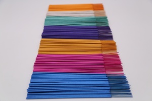 Fabricant de bâtonnets d'encens colorés populaires Encens en bois non parfumé Variétés à usage religieux Lavande Fraise Bergamote Jasmin - Product Image 4