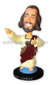 Figura de Jesús con Cabeza Móvil, Personalizada, Ecológica, Pintada a Mano, Divertida, Personaje de <span class=keywords><strong>Película</strong></span> y Televisión, Muñeco de Resina para el Hogar - Product Image 2