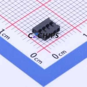 X1224H-04-N0 Housing (Wire-to-Board / Wire-to-Wire) P=1.2mm Connector 1x4P 1.2mm 1 4 - Product Image 1