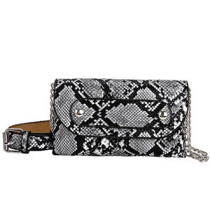 On-line di Trasporto libero di Modo del serpente-modello del pacchetto di Fanny del sacchetto della vita Multi-utilizzare il metodo della signora elegante borsa - Product Image 4