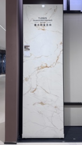 Duvar ve Zemin Fayansları için Büyük Boy Calacatta Gold Sinterlenmiş Taş Büyük Plakalar - Product Image 6