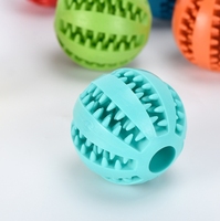 5cm boule d'épine pastèque balle jouet Teddy chiot élastique balle en caoutchouc nettoyage dents chien jouet